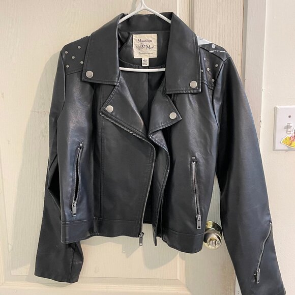 Maralyn and Me Faux Leather Jacket - L - Picture 4 of 5